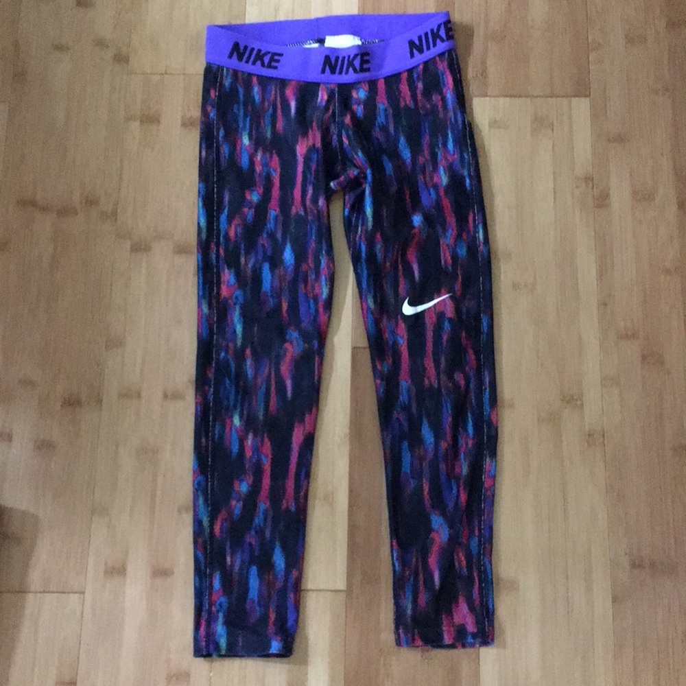 Girls Nike Leggings - Picture 1 of 4